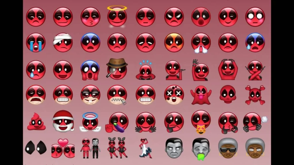 Deadpool Emoji Mean