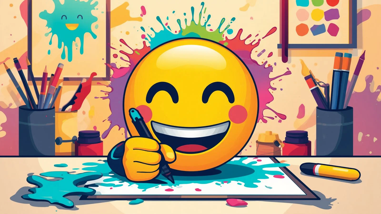 Hand Writing Emoji