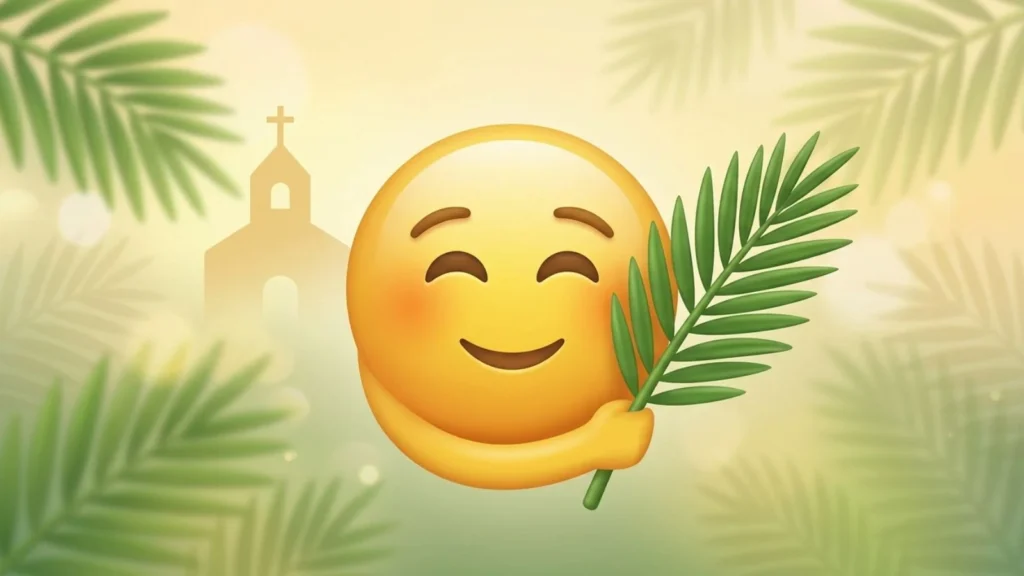 Palm Sunday Emoji Mean