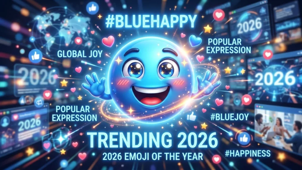 Trending Blue Happy Emoji in 2026