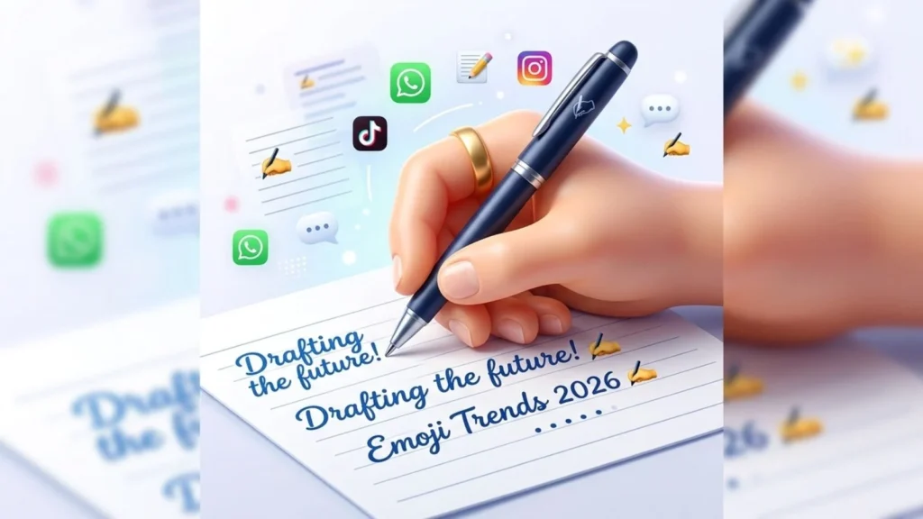Trending Hand Writing Emoji in 2026