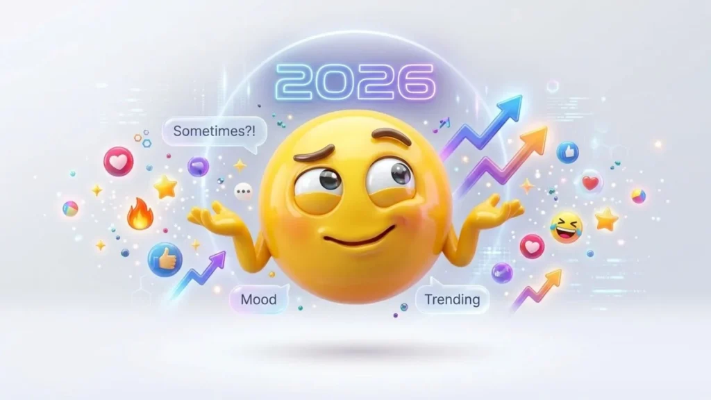 Trending Sometimes Emoji in 2026