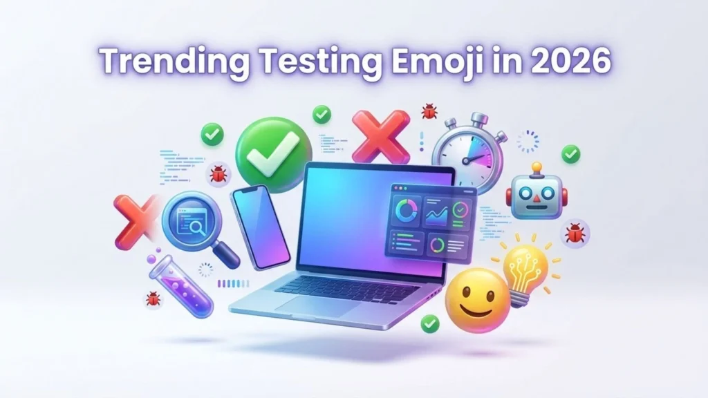 Trending testing emoji in 2026