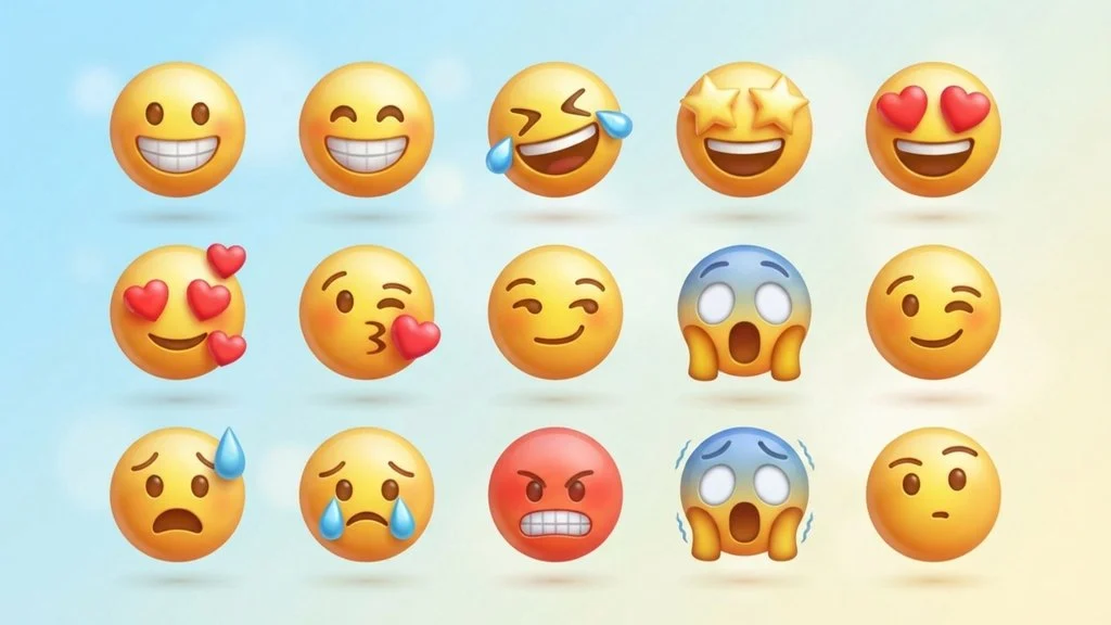 Emoji Emotion Faces Mean