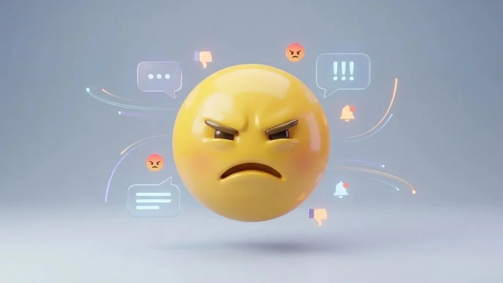 Trending Frustrated Face Emoji in 2026
